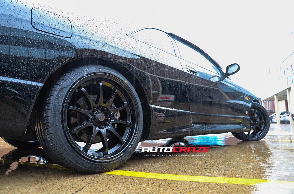 NISSAN SKYLINE R32 CHALLENGE BLACK 